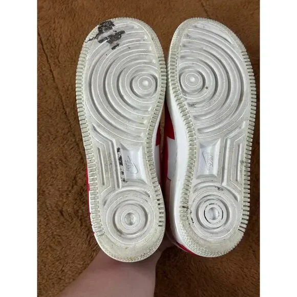 Nike Air Force 1 Shadow White/University Red CI0919-108 Women's size 10 - Picture 10 of 10